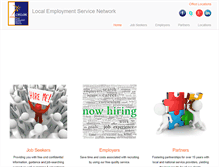 Tablet Screenshot of localemploymentservices.ie